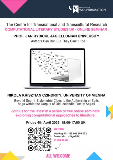 Poster advertising this event