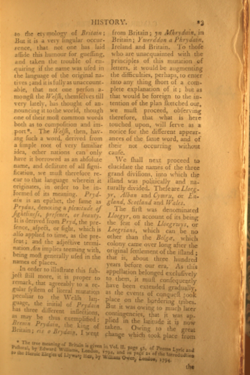 Page 3 from The Cambrian Register 1795-1796