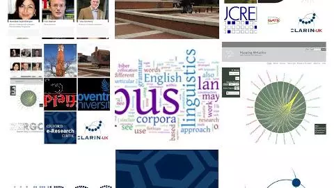 CLARIN-UK Collage