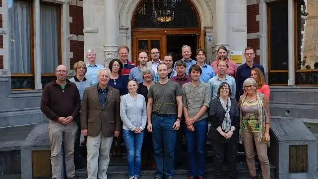 Photograph of CLARIN-PLUS participants at the kick-off meeting