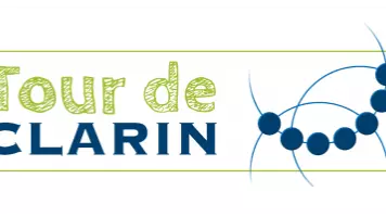 Tour de CLARIN logo