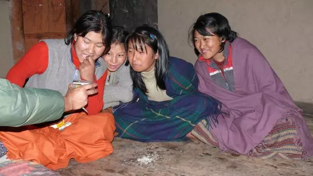 Image of EDLP researchers documenting endangered languages