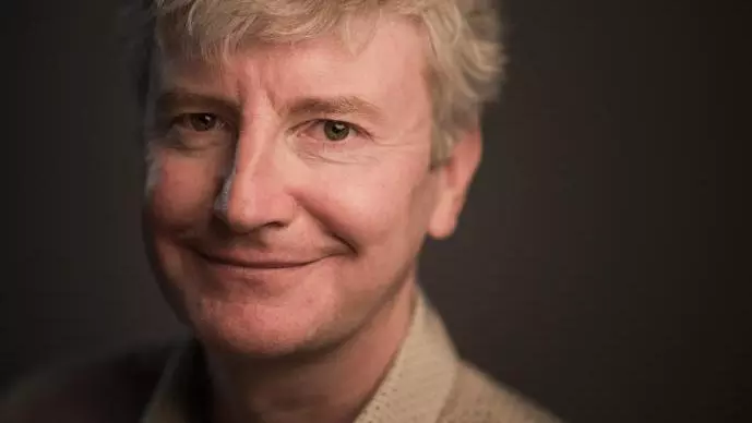 Portrait photograph of Martin Wynne