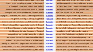 Screenshot of CQPweb at Lancaster University