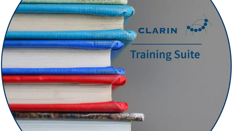 CLARIN Training Suite logo