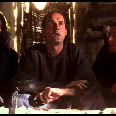 Still from the scene "What have the Romans ever done for us" from Monty Python's Life of Brian